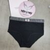 Quần lót Victoria Secret nguyên mông cotton lưng logo đính đá màu đen 431591qc5 (Sao chép)