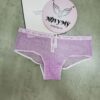 Quần lót Pink nửa mông ren màu tím viền trắng 432961qfk