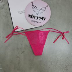Quần lót Pink lọt khe ren cột dây màu hồng sen 432974qb6
