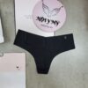 Quần lót Victoria’s Secret lọt khe thun lạnh không viền màu đen 423367