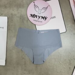 Quần lót Pink nửa mông thun lạnh không viền màu xám 423369