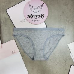 Quần lót Victoria’s Secret bikini thun Seamless màu đen hoạ tiết 431603qcx