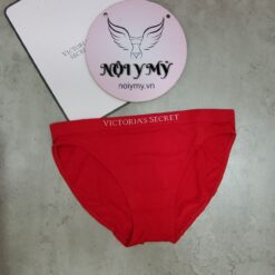 Quần lót Victoria’s Secret bikini thun Seamless màu đỏ 521260