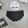 Quần lót Victoria’s Secret nguyên mông thun seamless màu đen 415997qb4