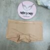 Quần lót Victoria Secret short thun cotton lưng logo màu đen 433669qb4