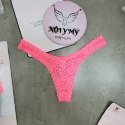 Quần lót Victoria Secret lọt khe ren màu hồng dạ quang 429409qs6