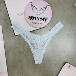 Quần lót Victoria Secret lọt khe ren màu xanh biển 429409spv