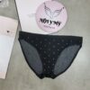 Quần lót Victoria’s Secret bikini thun Seamless màu đen bi 426146spb