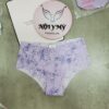 Quần lót Pink nửa mông thun lạnh không viền màu tím beo 430797sph