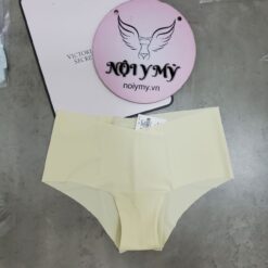 Quần lót Pink nửa mông thun lạnh không viền màu vàng nhạt 430797shb