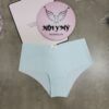 Quần lót Pink nửa mông thun lạnh không viền màu xanh biển nhạt 430797qg2