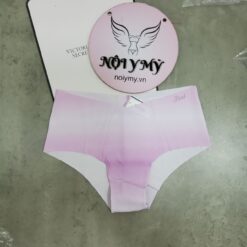 Quần lót Pink nửa mông thun lạnh không viền màu tím loang màu 430797sgg
