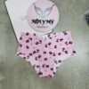 Quần lót Pink nửa mông thun lạnh không viền màu tím cherry 430797qcp