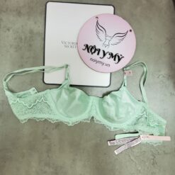 Áo lót Victoria Secret Dream Angels ren không nâng không mút màu trắng hoa 415376qc6