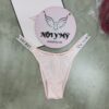 Quần lót Victoria Secret Bling bling nửa mông dây đính đá màu hồng 315886qb6
