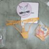 Quần lót Pink lọt khe ren phối dây màu cam 425339qas