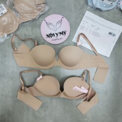 Áo ngực Very Sexy thun lạnh không viền tháo dây màu da 426338seq