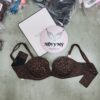 Áo ngực Very Sexy thun lạnh không viền tháo dây màu da beo 426338spa