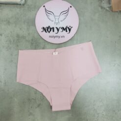 Quần lót Victoria Secret nửa mông thun cotton không viền màu hồng 429830qax
