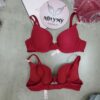 Áo lót Victoria’s Secret nâng nhẹ thun lạnh màu đỏ kim sa 430884sr5