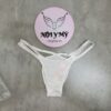 Quần lót Victoria Secret Bling bling nửa mông dây đính đá màu trắng 433407q9z