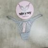 Quần lót Victoria Secret bling bling lọt khe ren dây đính đá màu xám 433409qad