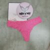 Quần lót Victoria Secret lọt khe thun cotton phối ren màu hồng 434673qde