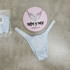 Quần lót Victoria Secret Bling bling nửa mông dây đính đá màu xanh biển nhạt 435277qd2