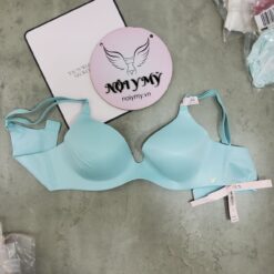 Áo lót Victoria’s Secret cup nguyên ngực không nâng gọng dẻo dòng Infinity Flex thun lạnh màu xanh biển 318216qjw