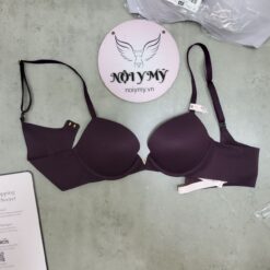 Áo ngực Victoria Secret Love Cloud nâng vừa thun lạnh màu tím sẫm 415813qfk