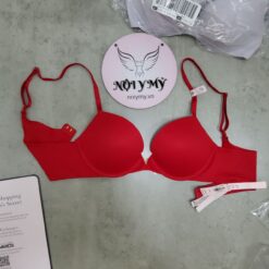 Áo ngực Victoria Secret Love Cloud nâng vừa thun lạnh màu đỏ 415813qnu