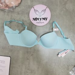 Áo ngực Victoria Secret Dream Angels không nâng mút mỏng thun lạnh màu xanh biển 415814qrc