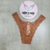 Quần lót Victoria Secret nửa mông ren lưng cao màu nâu 417745qd6