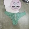 Quần lót Victoria Secret lọt khe ren màu xanh ngọc 417750qv9