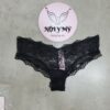 Quần lót Victoria Secret nửa mông ren màu đen 419378qb4