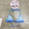 Áo tắm hai mảnh dáng tam giác Triangle Bikini Top màu xanh biển 423506sgf