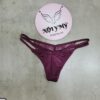 Quần lót Victoria Secret lọt khe dây thun lạnh phối ren màu tím 433424qax (Sao chép) (Sao chép)