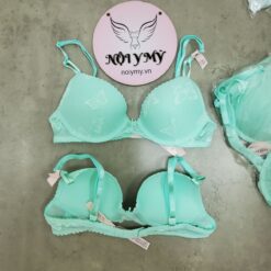 Áo lót Victoria Secret nâng vừa ren màu xanh ngọc 433440qcz