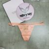 Quần lót Victoria Secret lọt khe dây thun lạnh màu màu hồng thêu hoa 432798qax