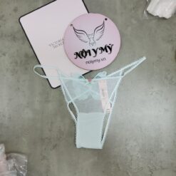 Quần lót Victoria Secret nửa mông ren hở mông màu xanh ngọc 434447qd2 (Sao chép)