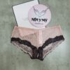 Quần lót Victoria Secret short ren màu hồng viền đen 435292qe7 (Sao chép)