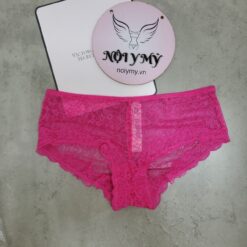 Quần lót Victoria Secret short ren màu hồng 435292qh4
